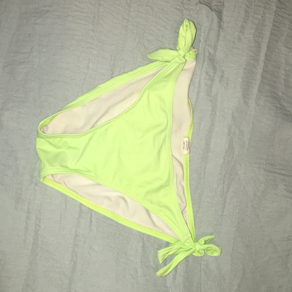 Neon yellow/green bikini bottoms